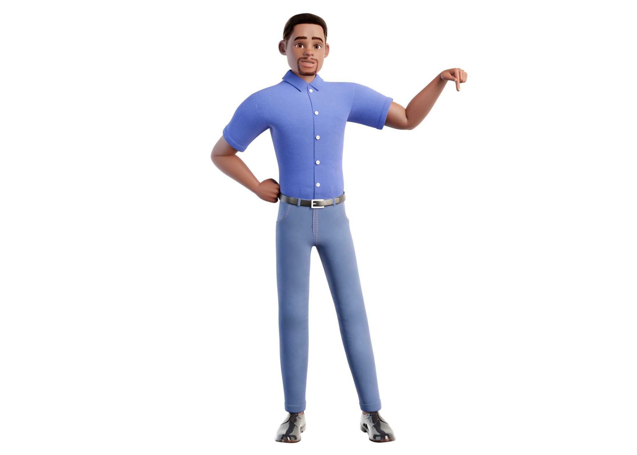 Cartoon Black Family showcase 3